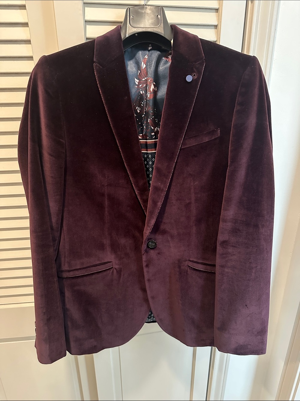 Ted Baker - Men's Velvet Blazer